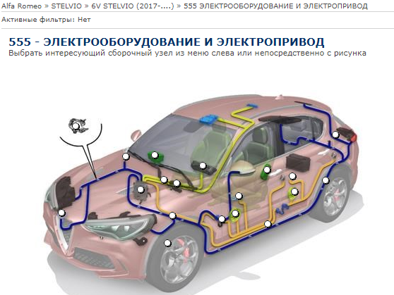запчасти Альфа Ромео Стельвио
